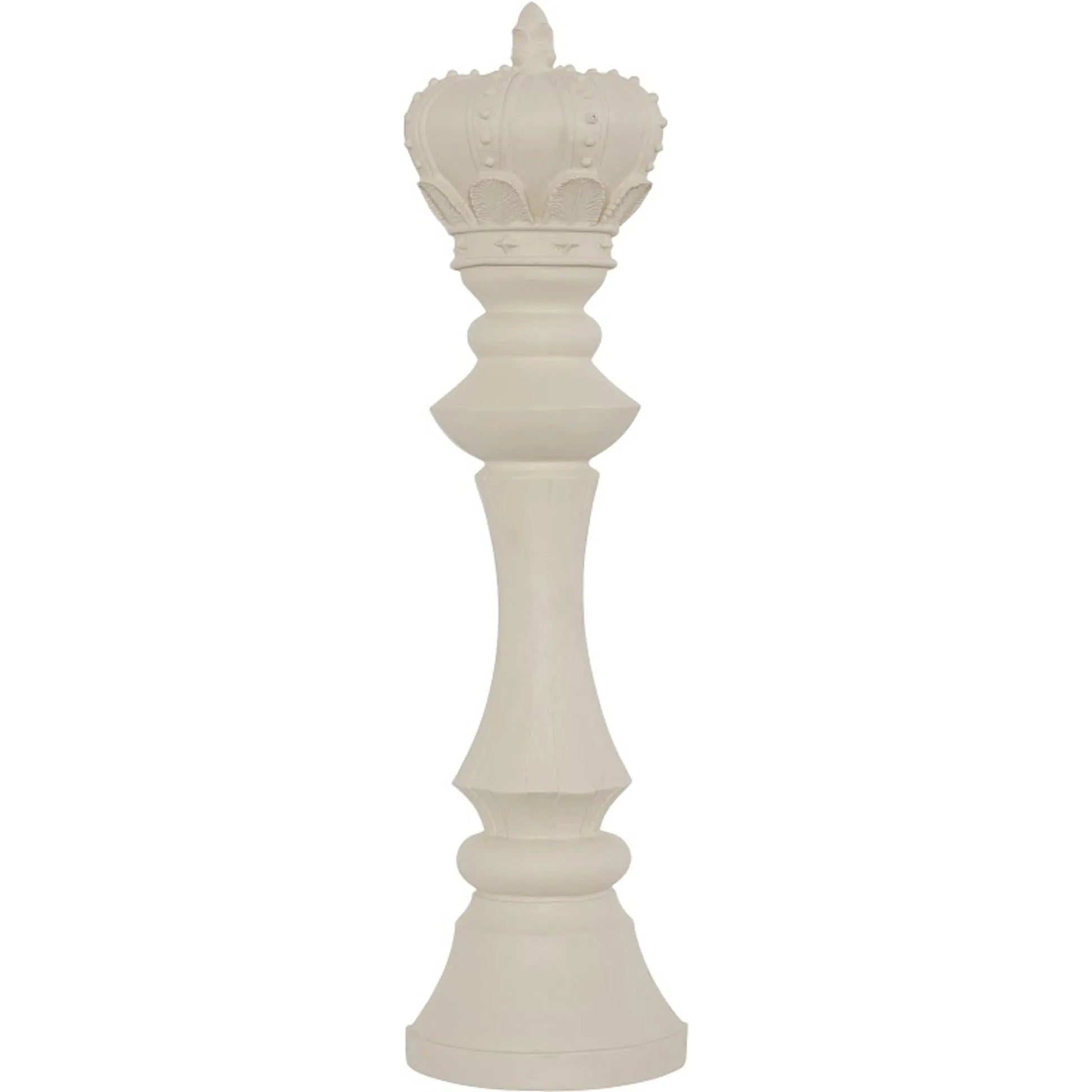 King Chess Wall Decor Cast Stone by Phillips Collection. Made from resin, stone composite in a unique style.
