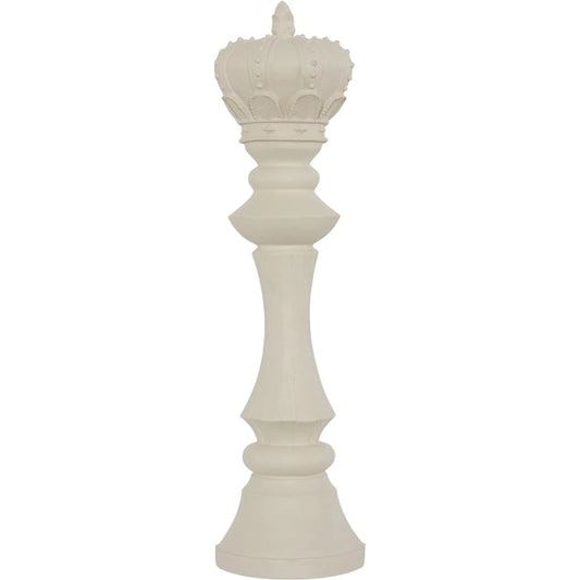 King Chess Wall Decor Cast Stone by Phillips Collection. Made from resin, stone composite in a unique style.
