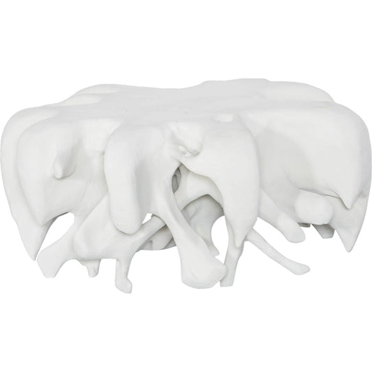 Cast Round Coffee Table by Phillips Collection. Made from resin, stone composite in a unique style.