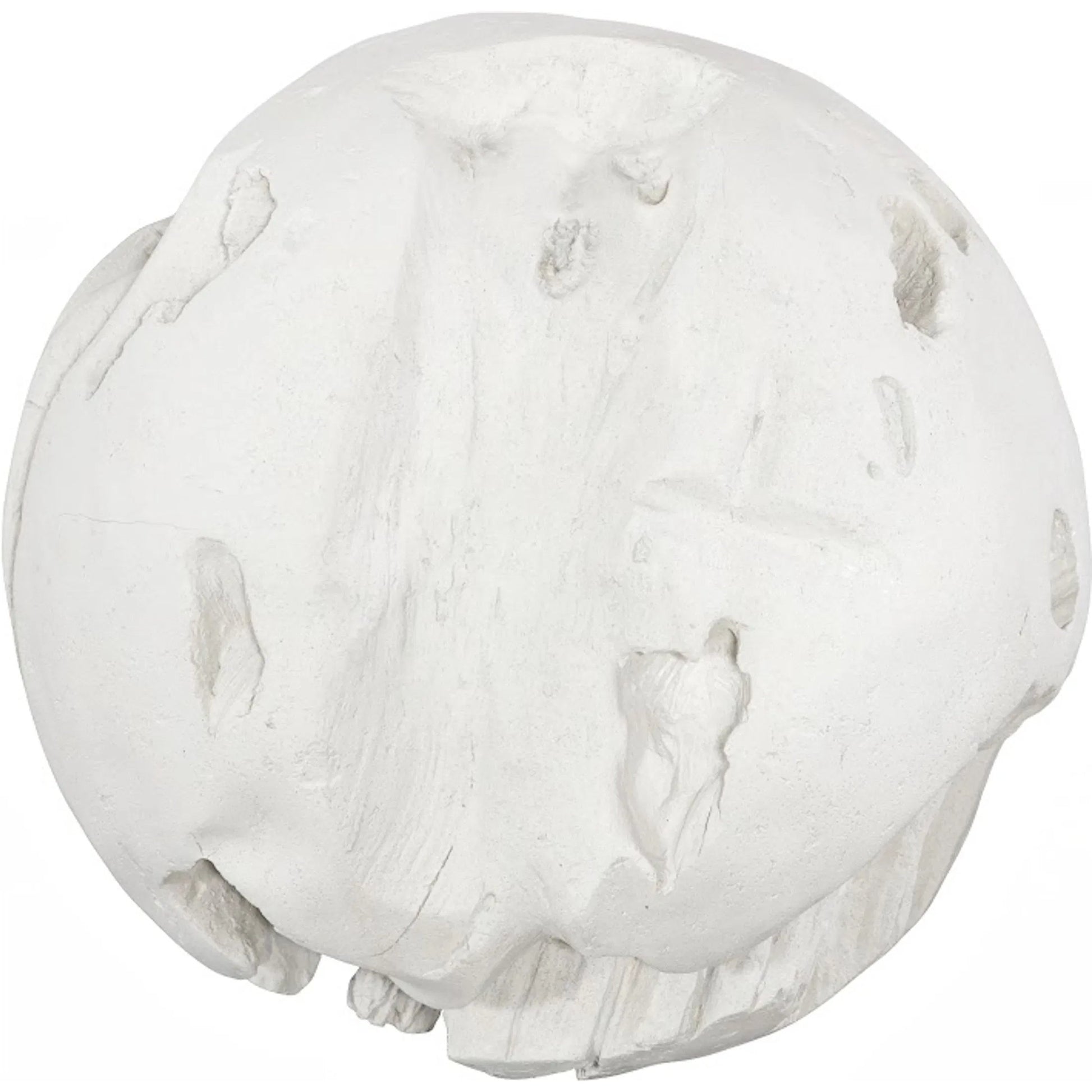 Cast Root Floor Ball by Phillips Collection. Made from resin, stone composite in a unique style.