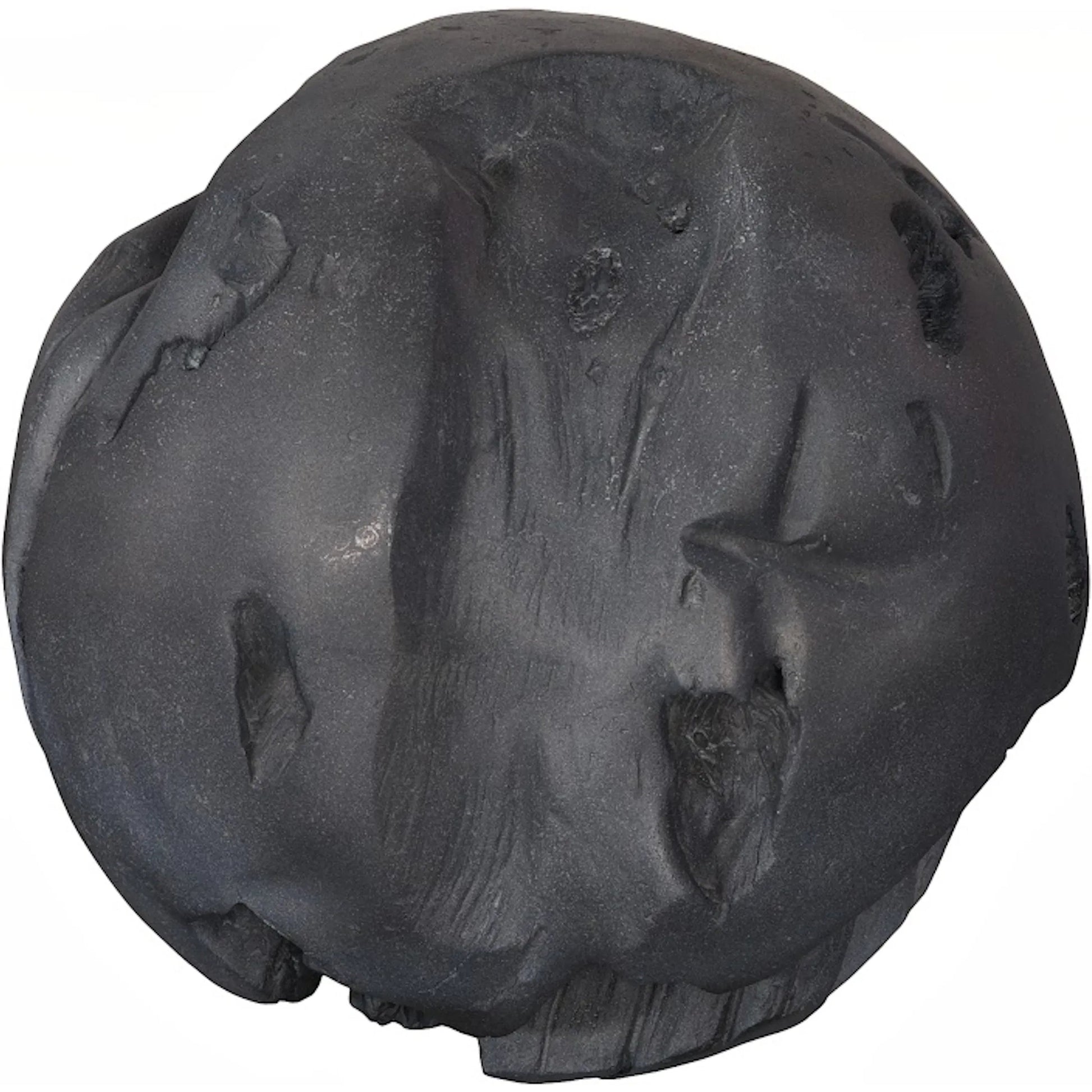 Cast Root Floor Ball by Phillips Collection. Made from resin, stone composite in a unique style.