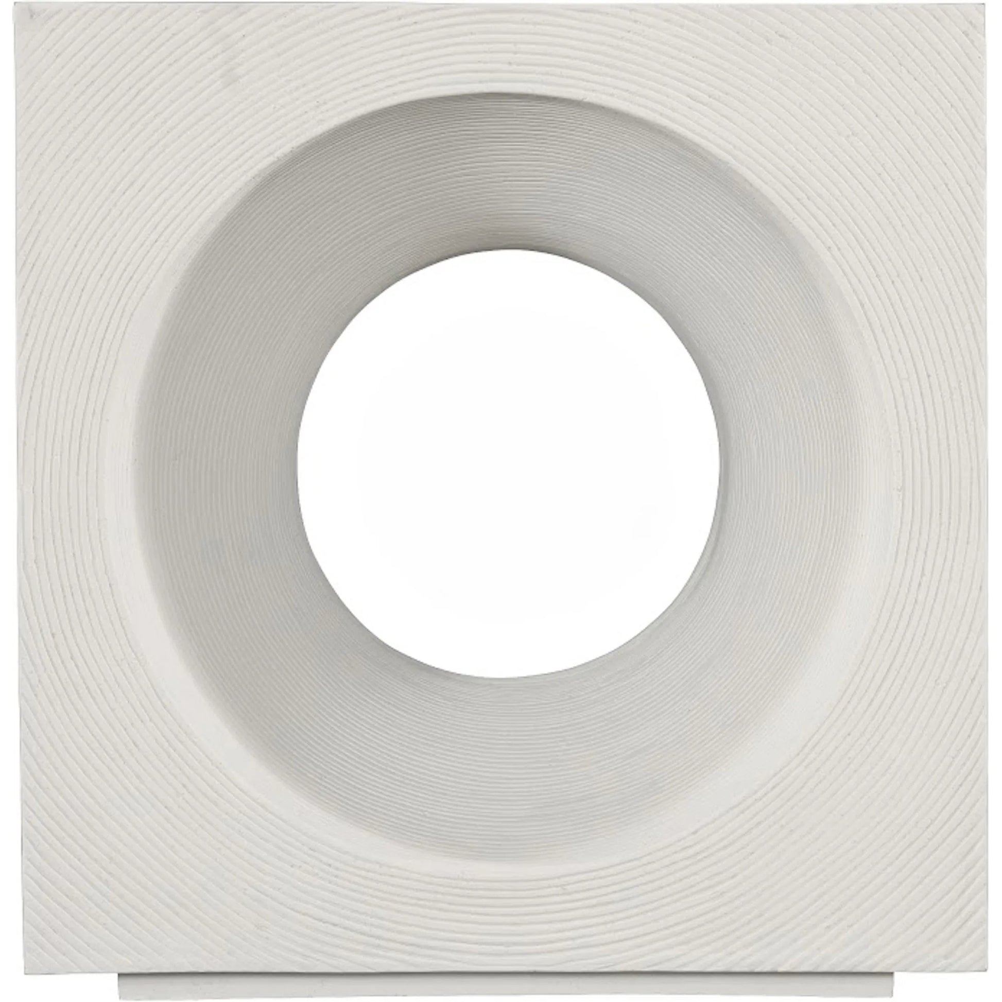 Void Side Table by Phillips Collection. Made from resin, stone composite in a unique style.