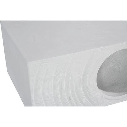 Void Coffee Table by Phillips Collection. Made from resin, stone composite in a modern style.