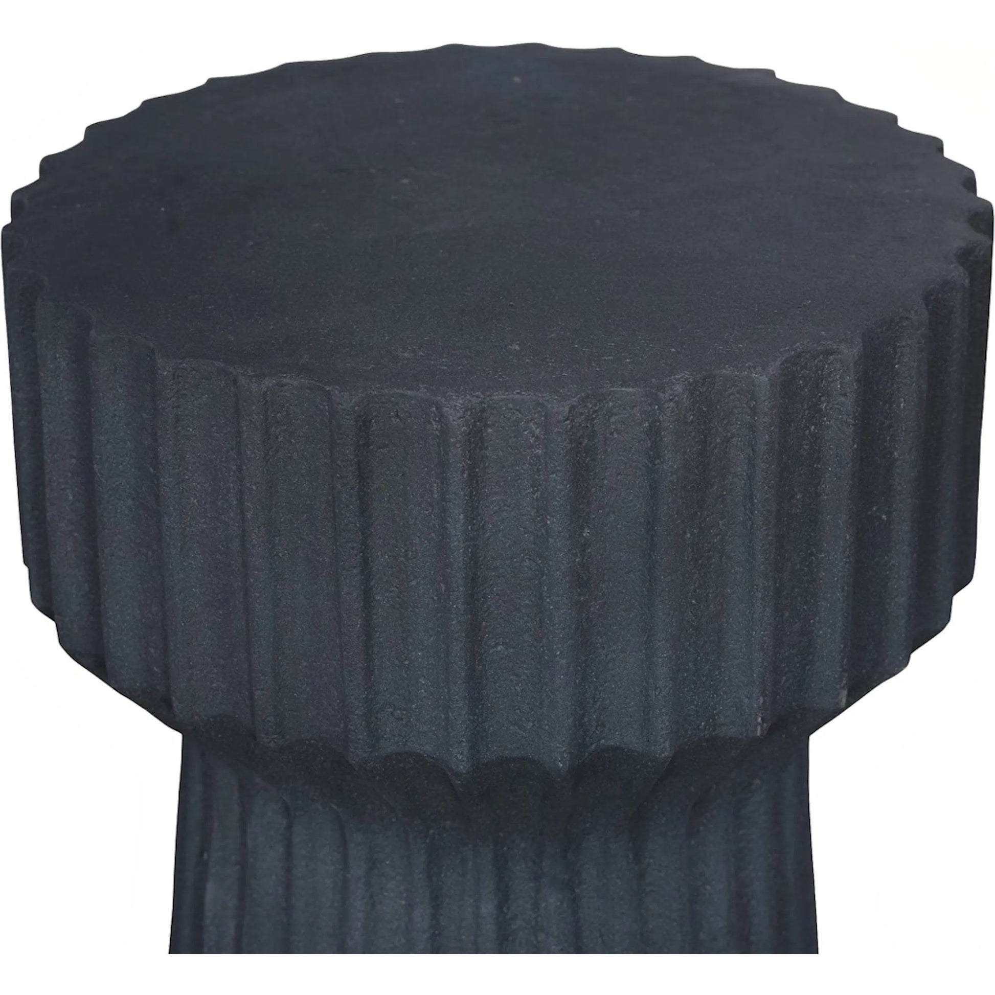 Vetra Side Table by Phillips Collection. Made from resin, stone composite in a unique style.