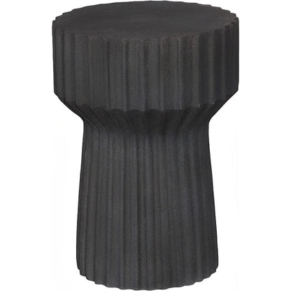 Vetra Side Table by Phillips Collection. Made from resin, stone composite in a unique style.