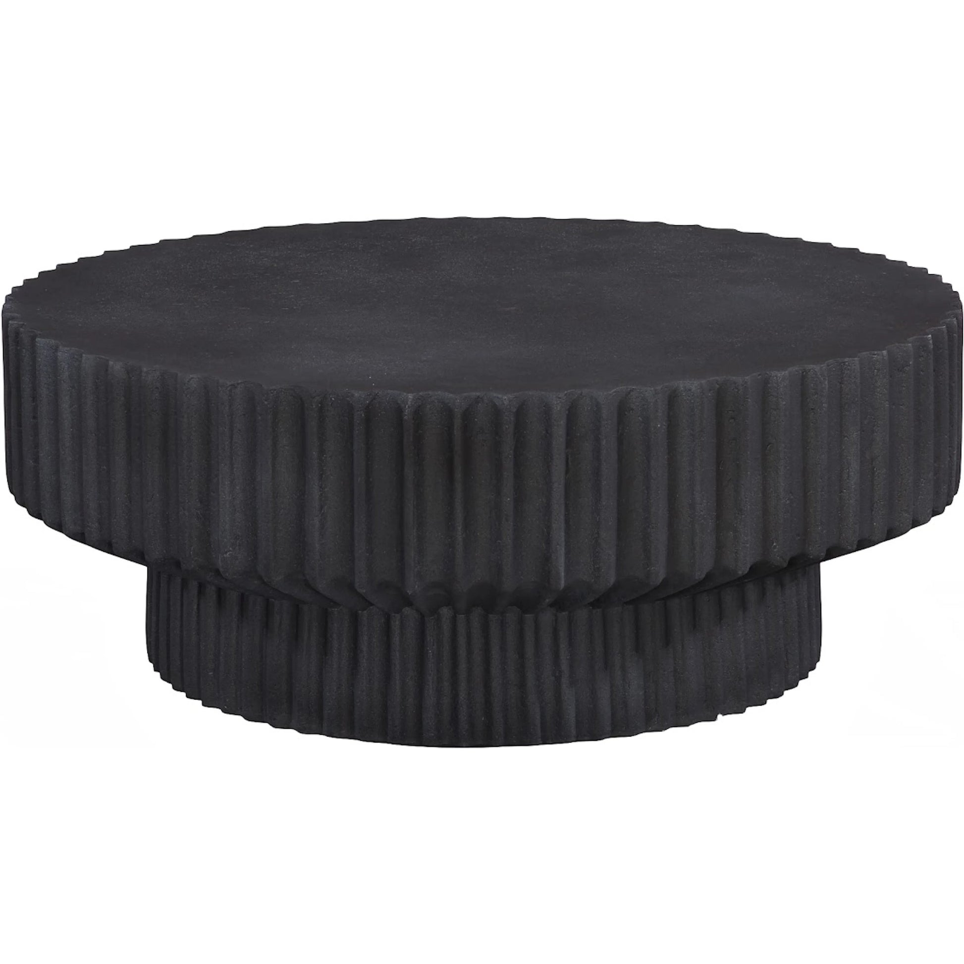 Vetra Coffee Table by Phillips Collection. Made from resin, stone composite in a unique style.