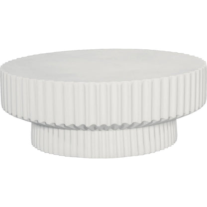 Vetra Coffee Table by Phillips Collection. Made from resin, stone composite in a unique style.