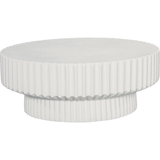 Vetra Coffee Table by Phillips Collection. Made from resin, stone composite in a unique style.