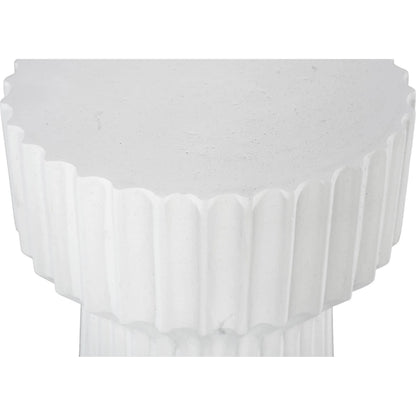 Vetra Side Table by Phillips Collection. Made from resin, stone composite in a unique style.