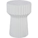 Vetra Side Table by Phillips Collection. Made from resin, stone composite in a unique style.