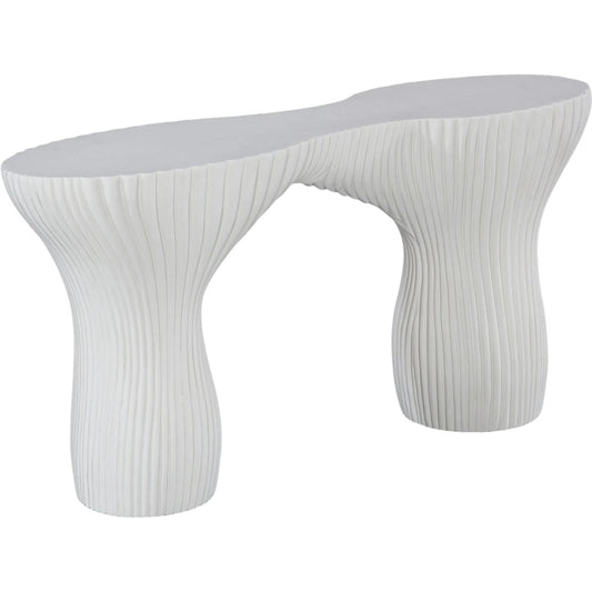 Cadence Console Table by Phillips Collection. Made from resin, stone composite in a unique style.