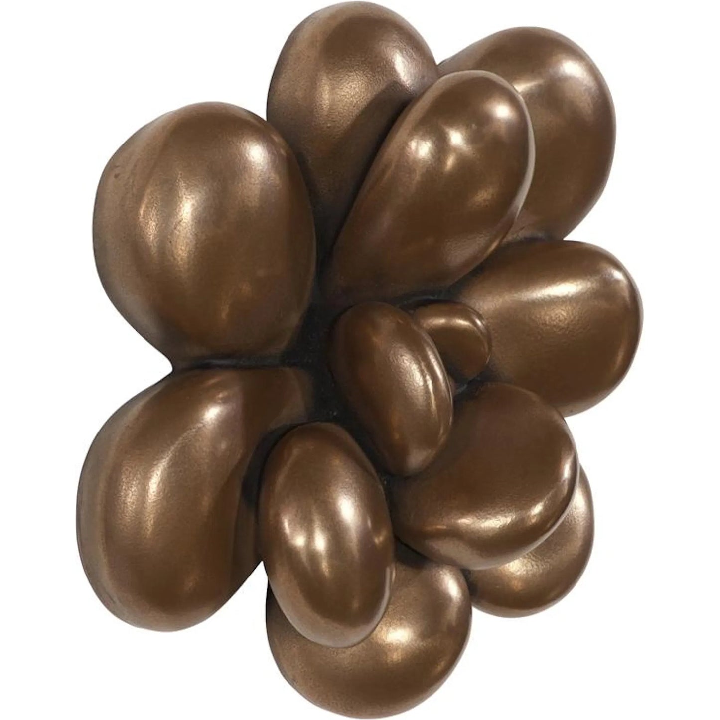 002 SI-2623792 | Additional Silo | Oviferum Succulent Wall Art Imperial by Phillips Collection in brown and bronze. Made from resin in a unique style.