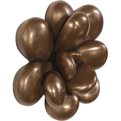 Oviferum Succulent Wall Art Imperial by Phillips Collection in brown and bronze. Made from resin in a unique style.
