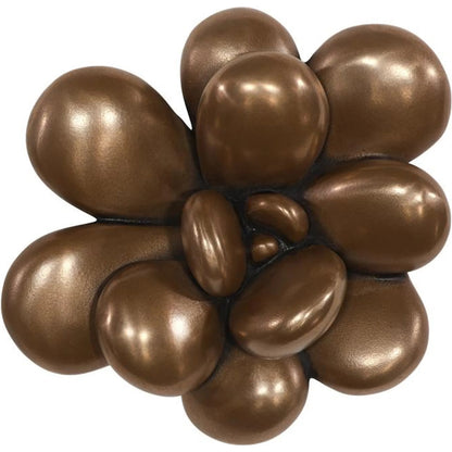 Oviferum Succulent Wall Art Imperial by Phillips Collection in brown and bronze. Made from resin in a unique style.