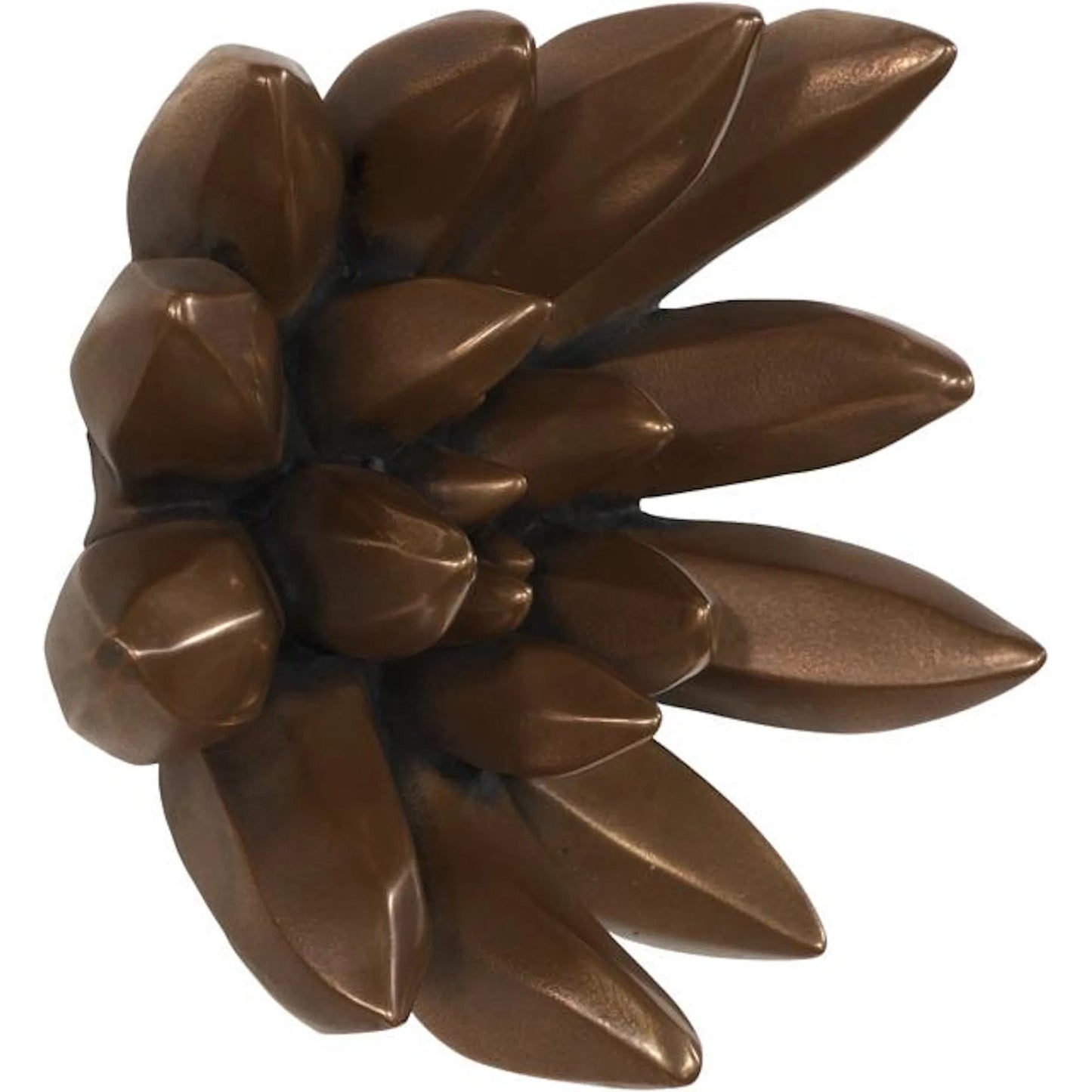 001 SI-2623770 | Primary Silo | Compactum Succulent Wall Art Imperial by Phillips Collection in brown and bronze. Made from resin in a unique style.