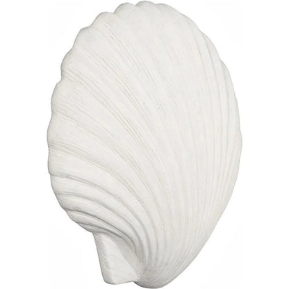 Sea Shell Wall Art by Phillips Collection in off white and white stone. Made from resin, stone composite in a unique style.