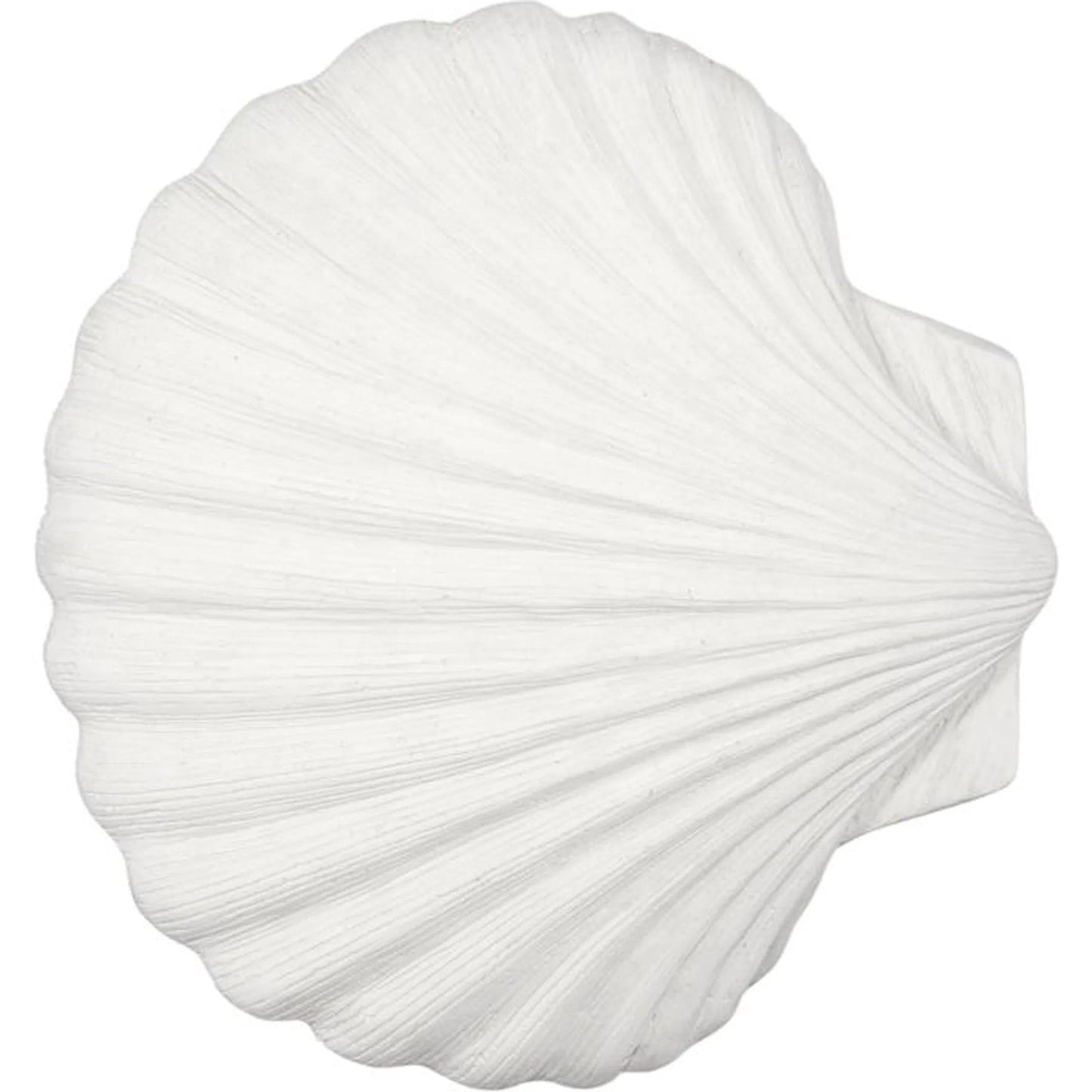 004 SI-2623797 | Additional Silo | Sea Shell Wall Art by Phillips Collection in off white and white stone. Made from resin, stone composite in a unique style.