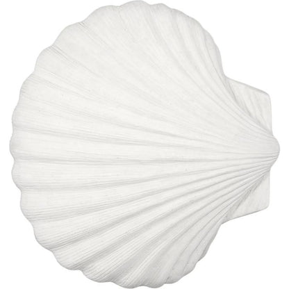 Sea Shell Wall Art by Phillips Collection in off white and white stone. Made from resin, stone composite in a unique style.