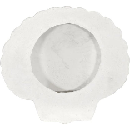 Sea Shell Wall Art by Phillips Collection in off white and white stone. Made from resin, stone composite in a unique style.