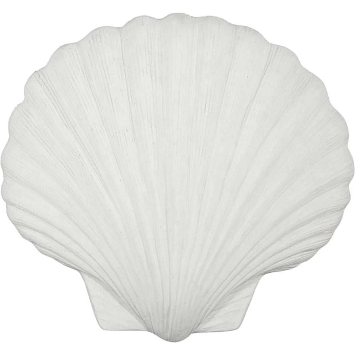001 SI-2623797 | Primary Silo | Sea Shell Wall Art by Phillips Collection in off white and white stone. Made from resin, stone composite in a unique style.