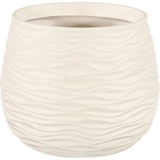 Wavy Vase by Phillips Collection. Made from resin in a unique style.