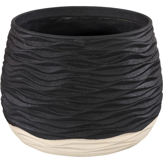 Wavy Vase by Phillips Collection. Made from resin in a unique style.