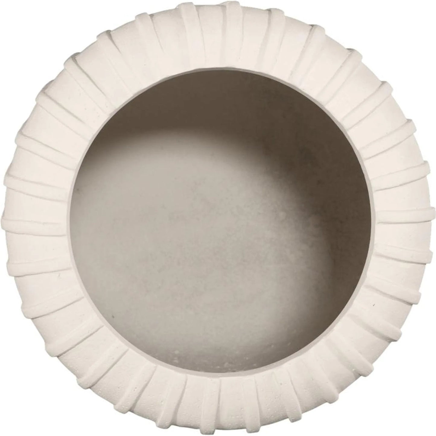 002 SI-2623815 | Additional Silo | Vertical Planter by Phillips Collection in off white and stone cast. Made from resin in a unique style.