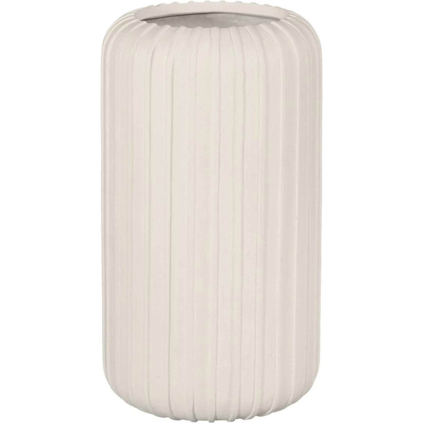 001 SI-2623815 | Primary Silo | Vertical Planter by Phillips Collection in off white and stone cast. Made from resin in a unique style.
