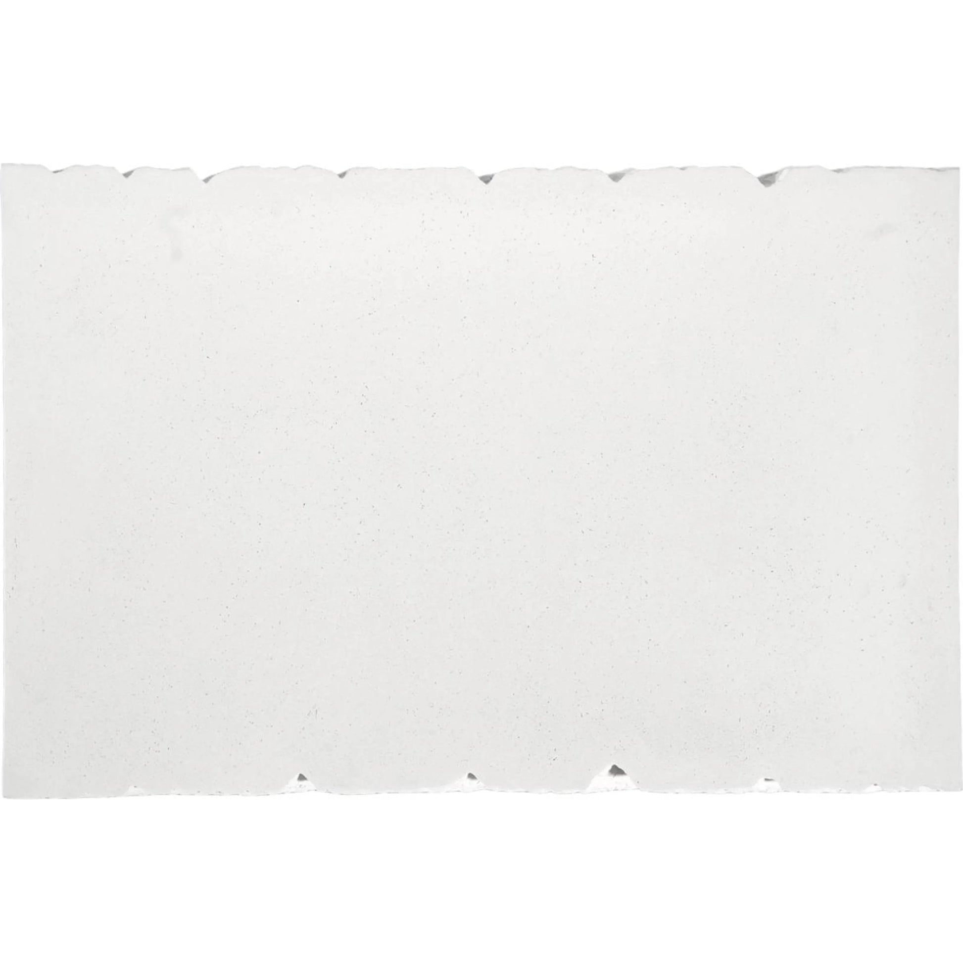 Shear Coffee Table Rectangle by Phillips Collection in white and white stone. Made from resin, stone composite in a unique style.