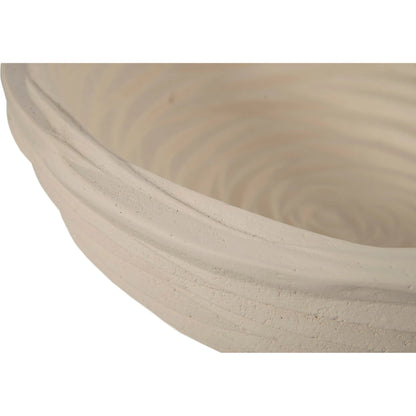 Waves Bowl by Phillips Collection in sandstone. Made from resin composite in a eclectic & global style.