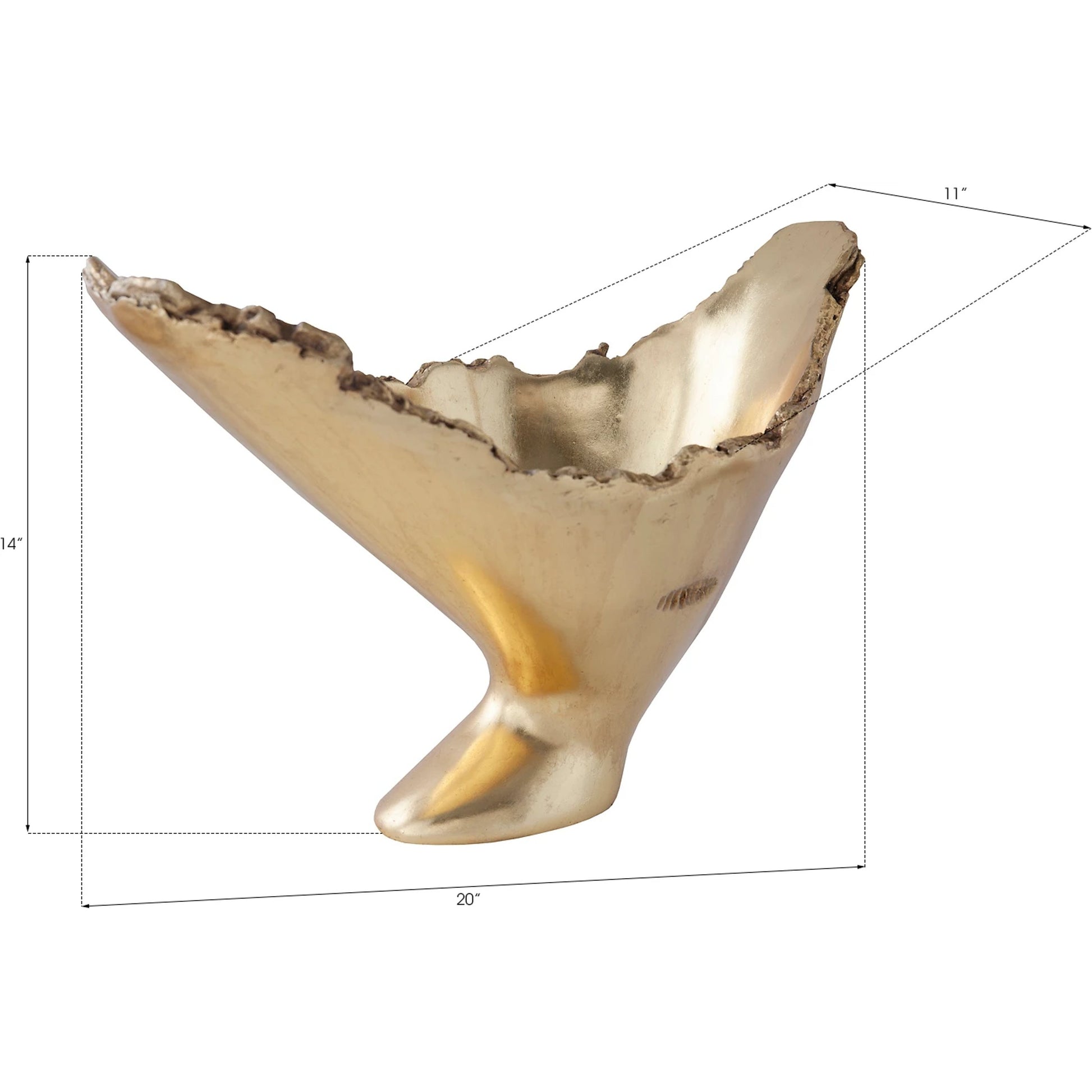Burled Vase by Phillips Collection. Made from resin in a modern style.