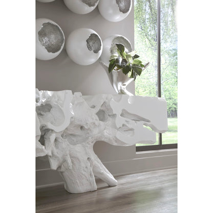 Burled Vase by Phillips Collection. Made from resin in a modern style.