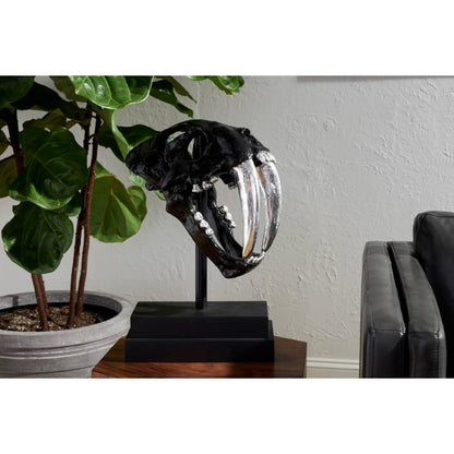 Saber Tooth Tiger Skull by Phillips Collection. Made from unique in a eclectic & global style.