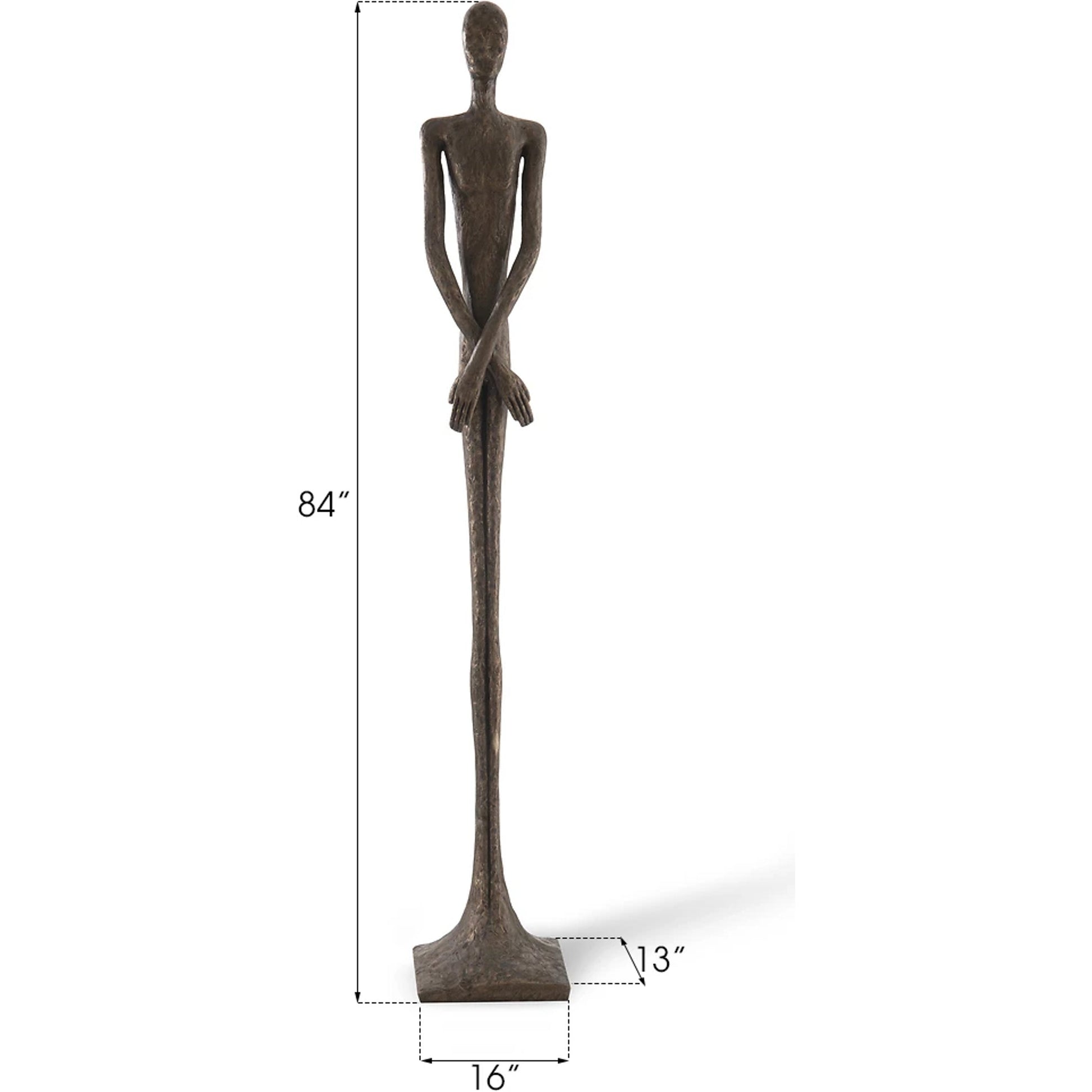 Skinny Male Sculpture by Phillips Collection. Made from unique in a eclectic & global style.