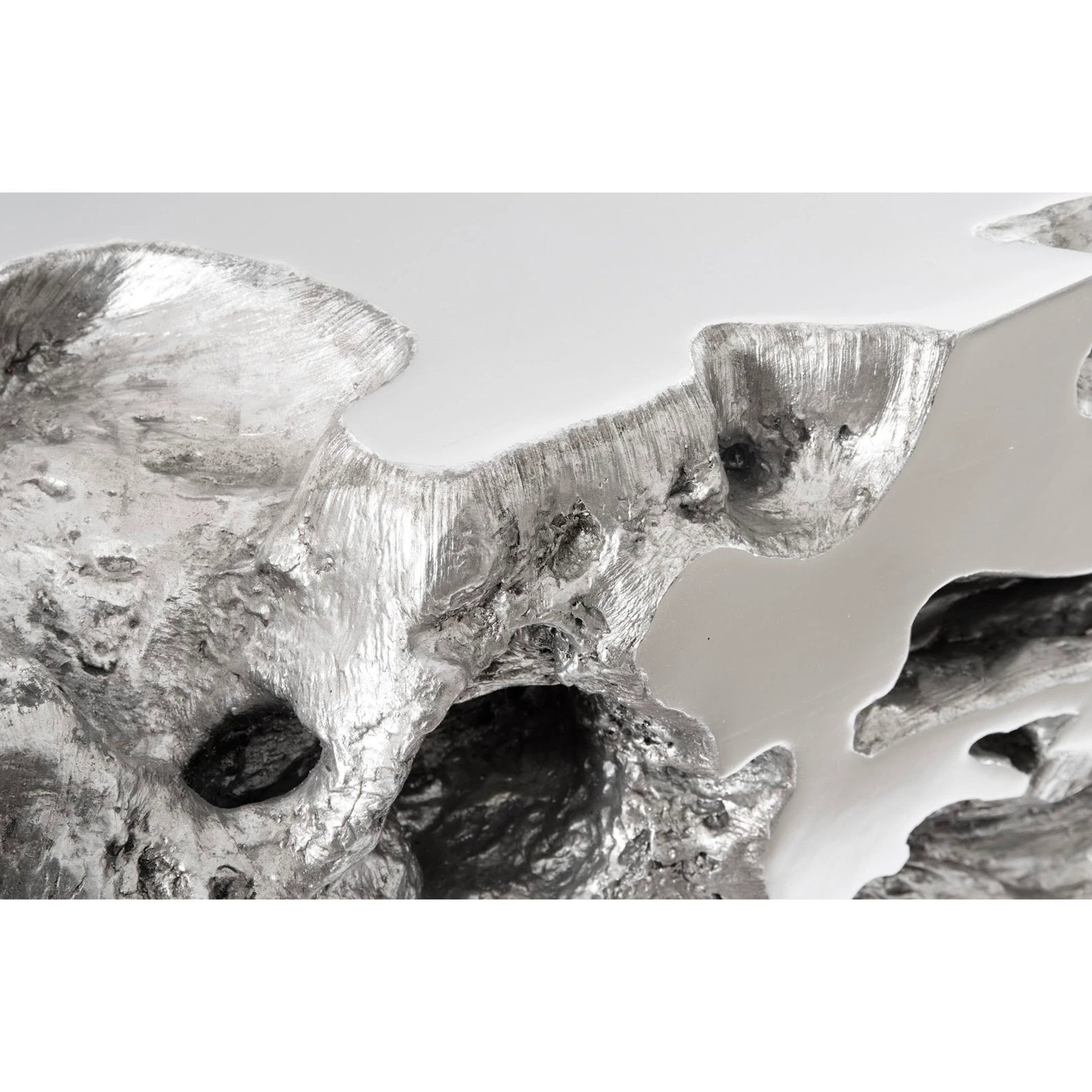 Freeform Console Table by Phillips Collection. Made from unique in a rustic style.