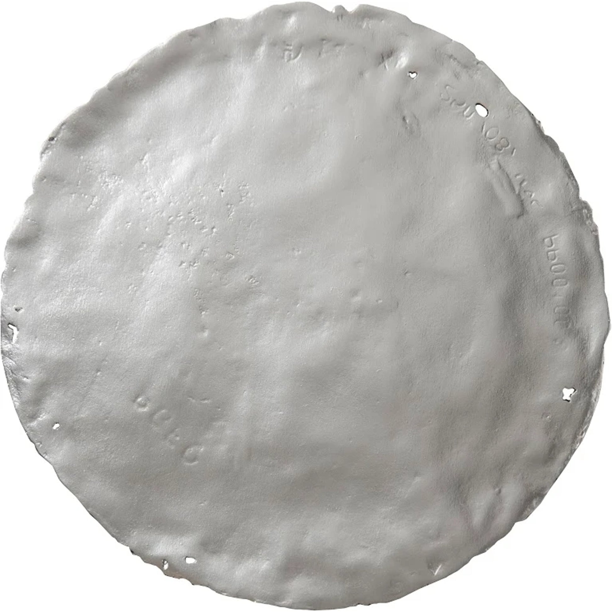 Galvanized Wall Discs (Set of 4) by Phillips Collection. Made from resin in a rustic style.