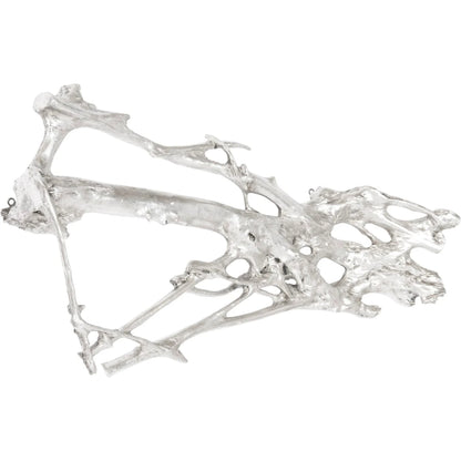Root Wall Art by Phillips Collection in silver and silver leaf. Made from resin in a eclectic & global style.