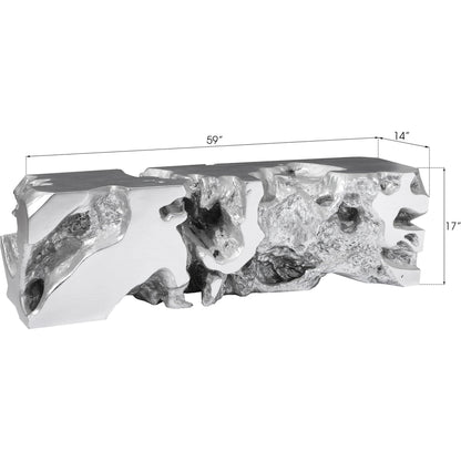 Freeform Bench by Phillips Collection. Made from unique in a modern style.