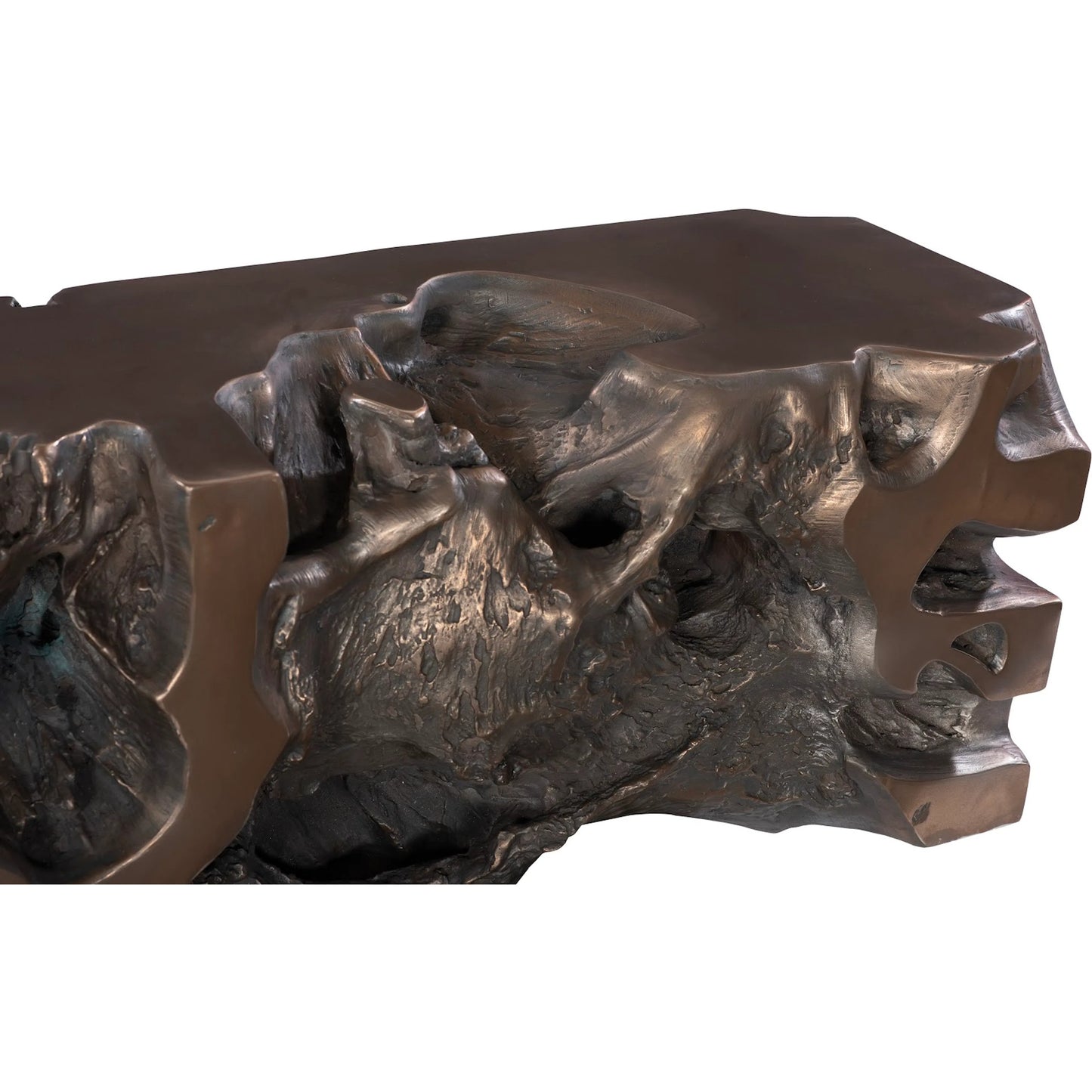 007 SR-820411 | Closeup | Freeform Bench by Phillips Collection. Made from unique in a modern style.