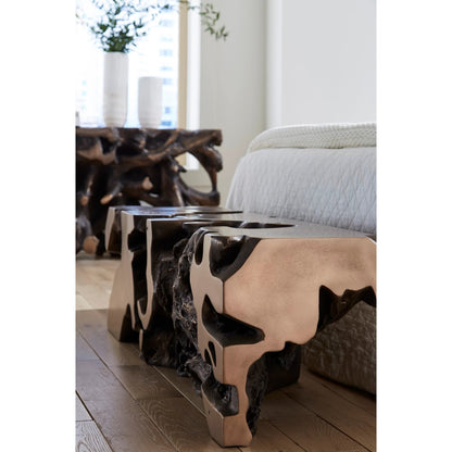 Freeform Bench by Phillips Collection. Made from unique in a modern style.