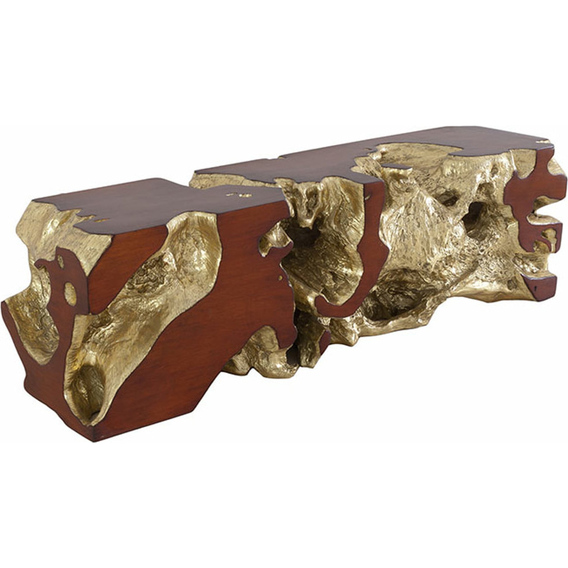 Freeform Bench by Phillips Collection. Made from unique in a modern style.