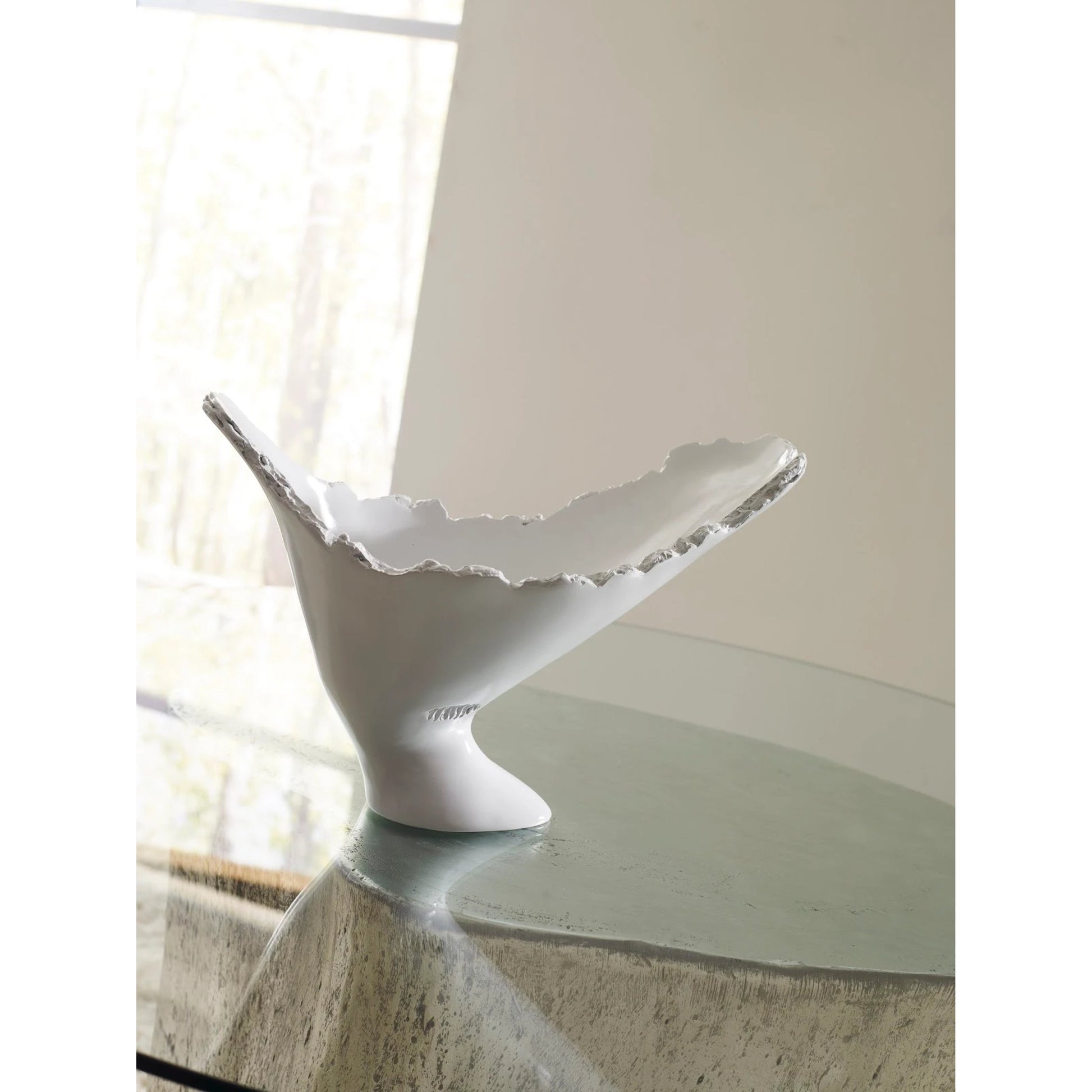 Burled Vase by Phillips Collection. Made from resin in a modern style.