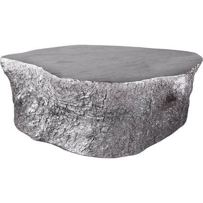 Bark Coffee Table by Phillips Collection. Made from resin in a rustic style.