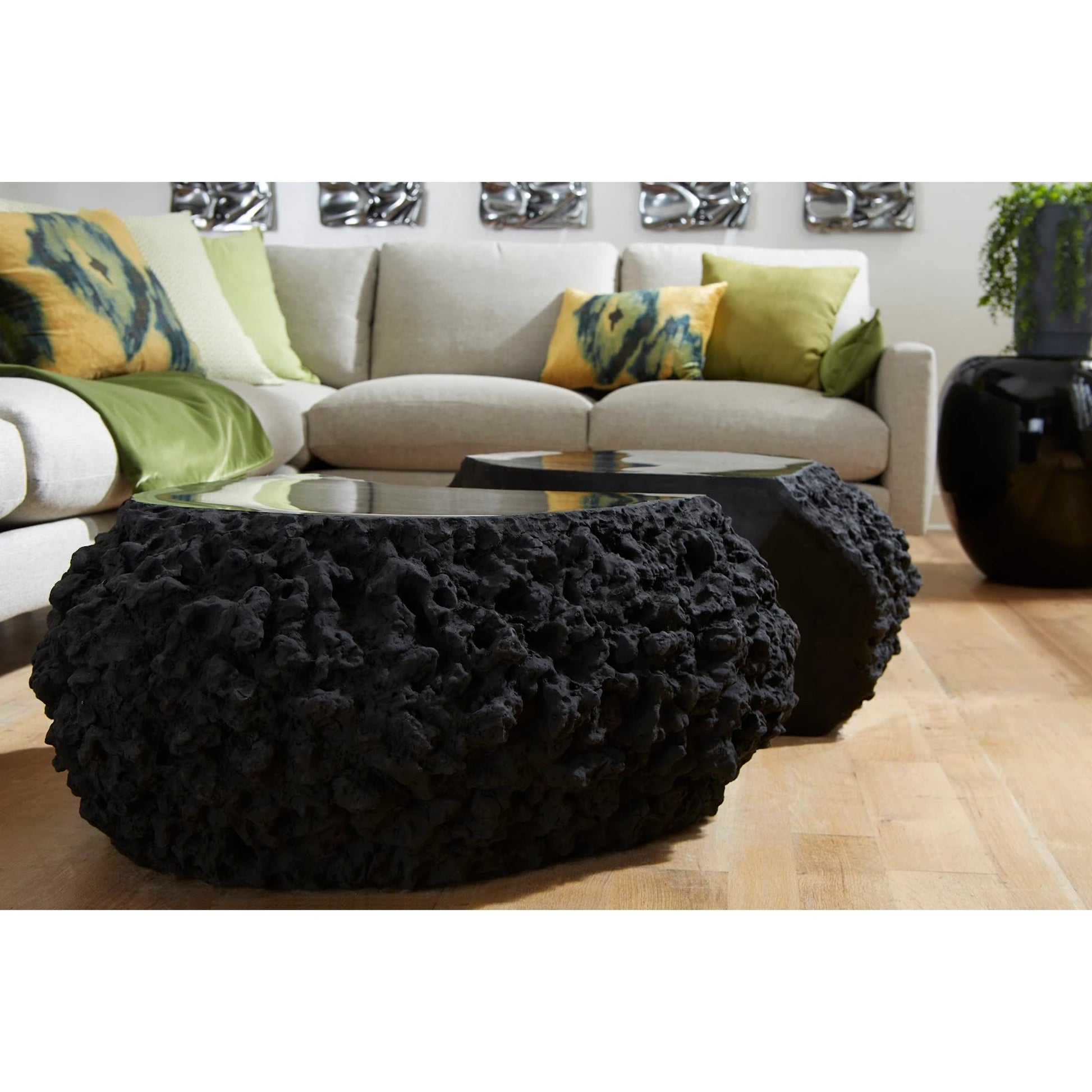 Split the Difference Coffee Table by Phillips Collection. Made from unique in a modern style.