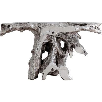 Brivo Freeform Console Table by Phillips Collection. Made from resin in a modern style.