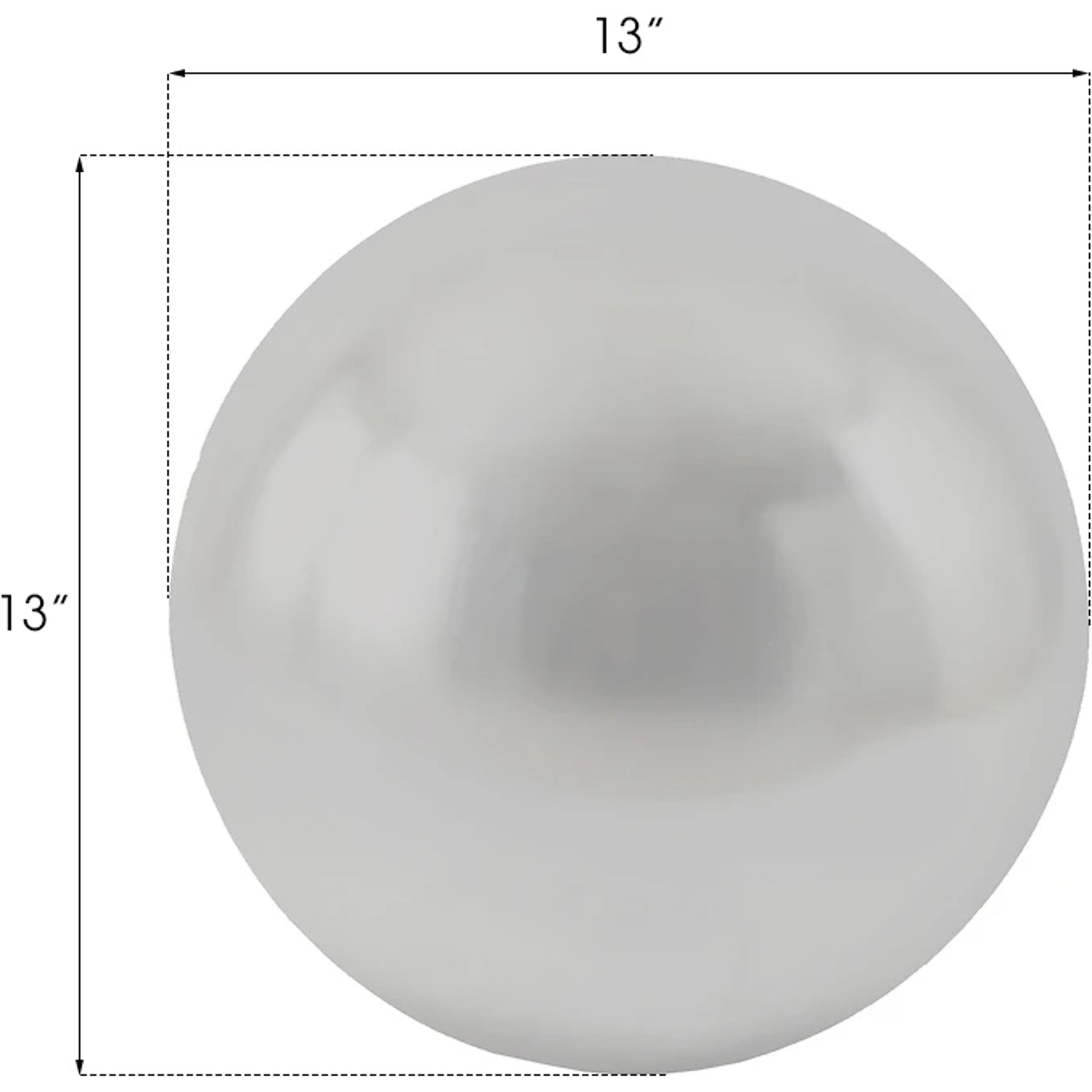 Floor Ball by Phillips Collection. Made from resin in a modern style.