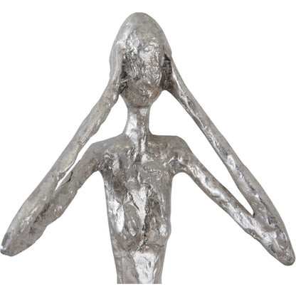 Hear No Evil Skinny Sculpture by Phillips Collection. Made from resin in a eclectic & global style.