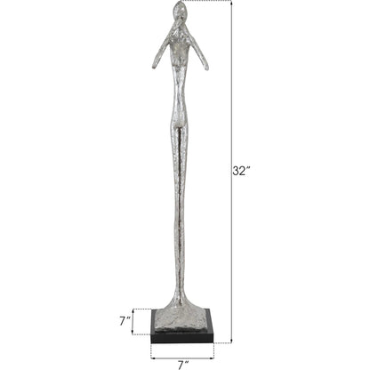 Speak No Evil Skinny Sculpture by Phillips Collection. Made from resin in a eclectic & global style.