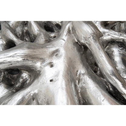 Square Root Wall Art by Phillips Collection in silver and silver leaf. Made from resin in a eclectic & global style.