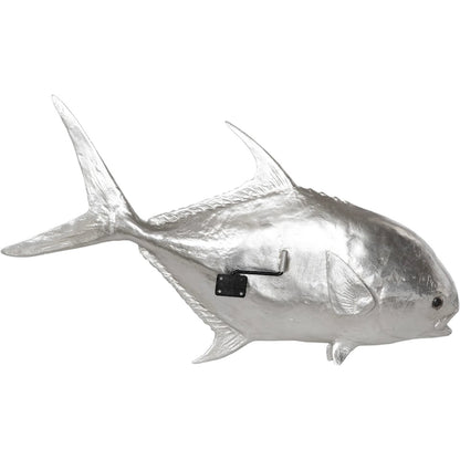 Permit Fish Wall Sculpture by Phillips Collection. Made from resin in a modern style.
